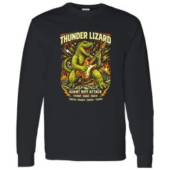 Thunder Lizard Monster Rock Shirt