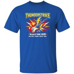 Thunderstrike Guitar Arena Rock Tee Shirt