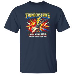 Thunderstrike Guitar Arena Rock Tee Shirt