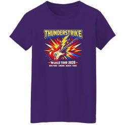 Thunderstrike Guitar Arena Rock Tee Shirt