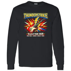 Thunderstrike Guitar Arena Rock Tee Shirt