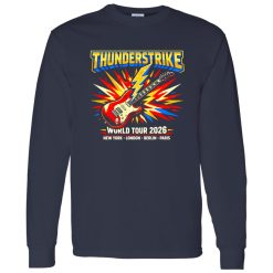 Thunderstrike Guitar Arena Rock Tee Shirt