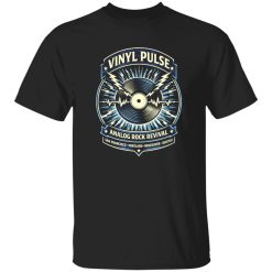 Vinyl Pulse Revival Rock Shirt – Retro Sound Energy Style