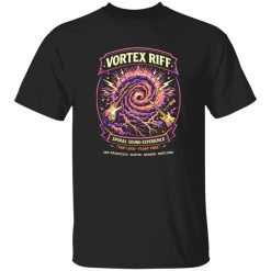 Vortex Riff Psychedelic Storm Shirt – Sonic Chaos in Visual Form