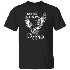 Mon Pays C-est L-amour Johnny Hallyday Shirt