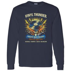 Vinyl Thunder Retro Rock Revival Shirt