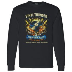 Vinyl Thunder Retro Rock Revival Shirt