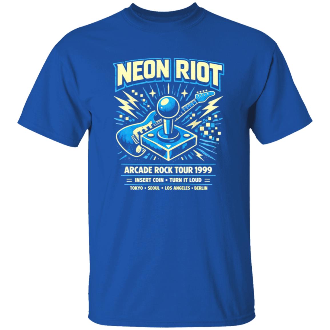 1049-9971-108623024 Neon Riot Arcade Rock Tour 1999 Shirt