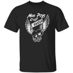 Mon Pays C’est L’Amour Johnny Hallyday Shirt Styling Guide