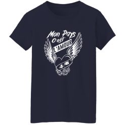 Mon Pays C-est Lamour Johnny Hallyday Shirt