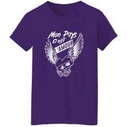 Mon Pays C-est Lamour Johnny Hallyday Shirt