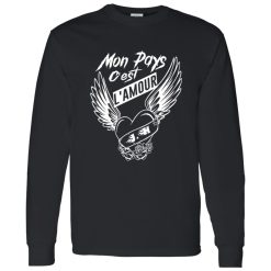Mon Pays C-est Lamour Johnny Hallyday Shirt