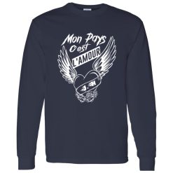 Mon Pays C-est Lamour Johnny Hallyday Shirt