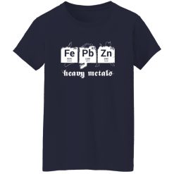 Periodic Table Elements Heavy Metals Music Band Shirt