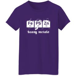 Periodic Table Elements Heavy Metals Music Band Shirt