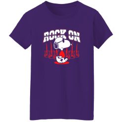Rock On Snoopy Shirt