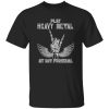 Play Heavy Metal At My Funeral Skeleton for Music Lover Shirt