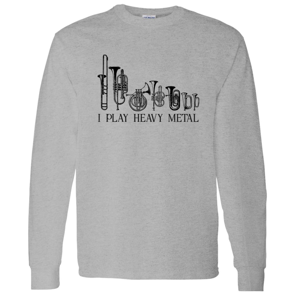 1062-10149-108628738 Trumpets I Play Heavy Metal For Trumpet Lover Shirt – Identity Driven Music Tee