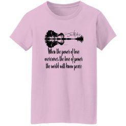 When The Power Of Love Overcomes The Love Of Power Jimi Hendrix Shirt – Meaning Meets Style