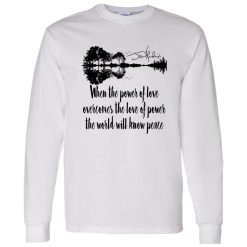 When The Power Of Love Overcomes The Love Of Power Jimi Hendrix Shirt – Meaning Meets Style