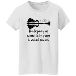 When The Power Of Love Overcomes The Love Of Power Jimi Hendrix Shirt – Meaning Meets Style