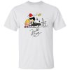 Charlie As Freddie Mercury Playing Piano And Snoopy Woodstock Shirt
