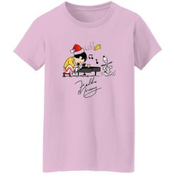 Charlie As Freddie Mercury Playing Piano And Snoopy Woodstock Shirt