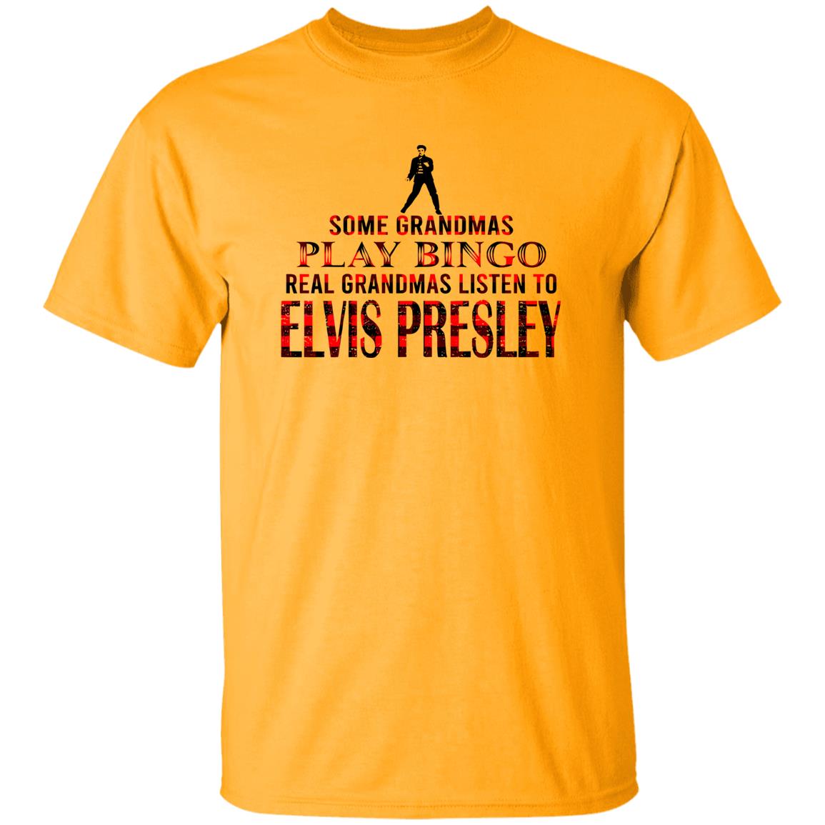 1049-9959-108628729 Some Grandmas Play Bingo Real Grandmas Listen To Elvis Presley Shirt – Cultural Style Breakdown