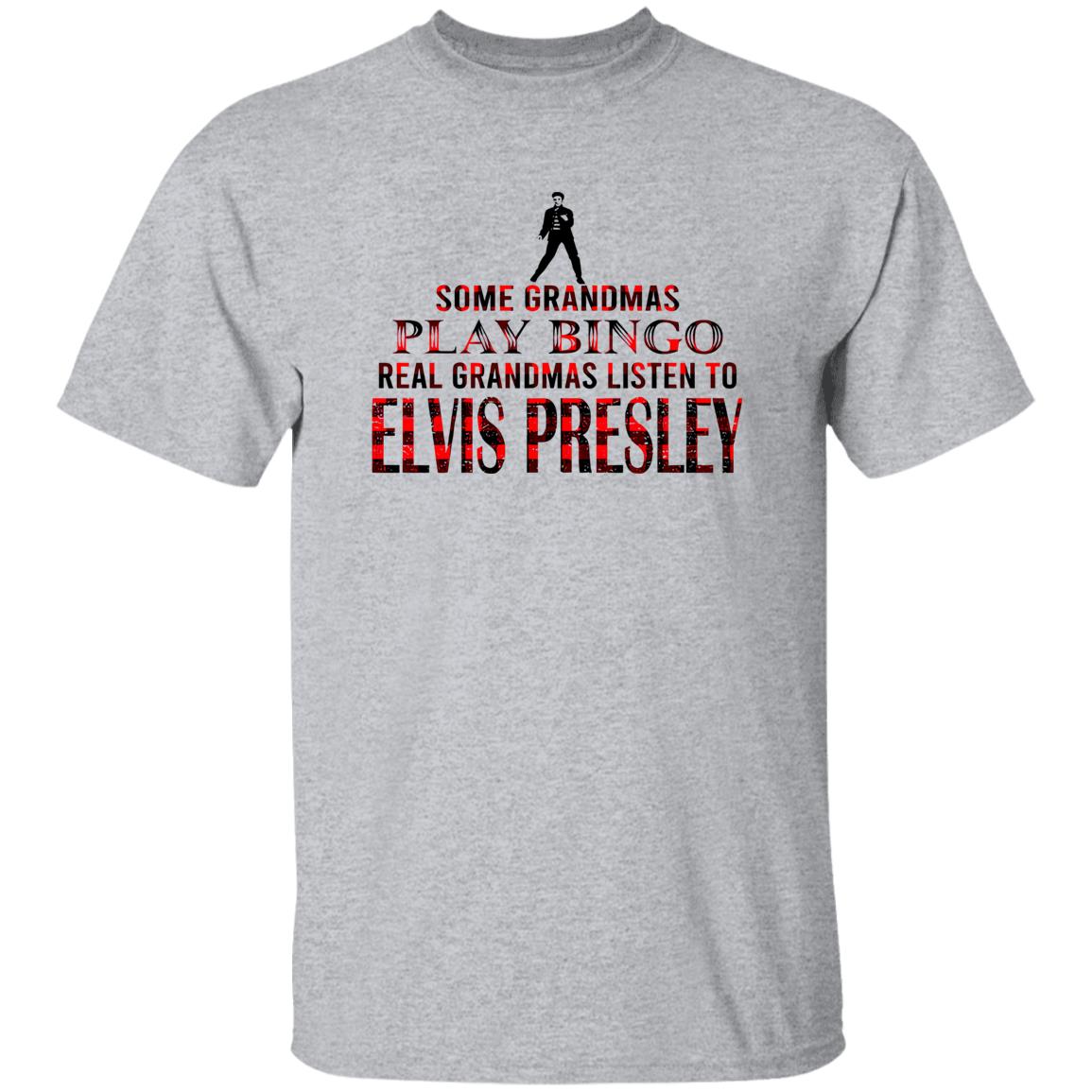 1049-9972-108628729 Some Grandmas Play Bingo Real Grandmas Listen To Elvis Presley Shirt – Cultural Style Breakdown