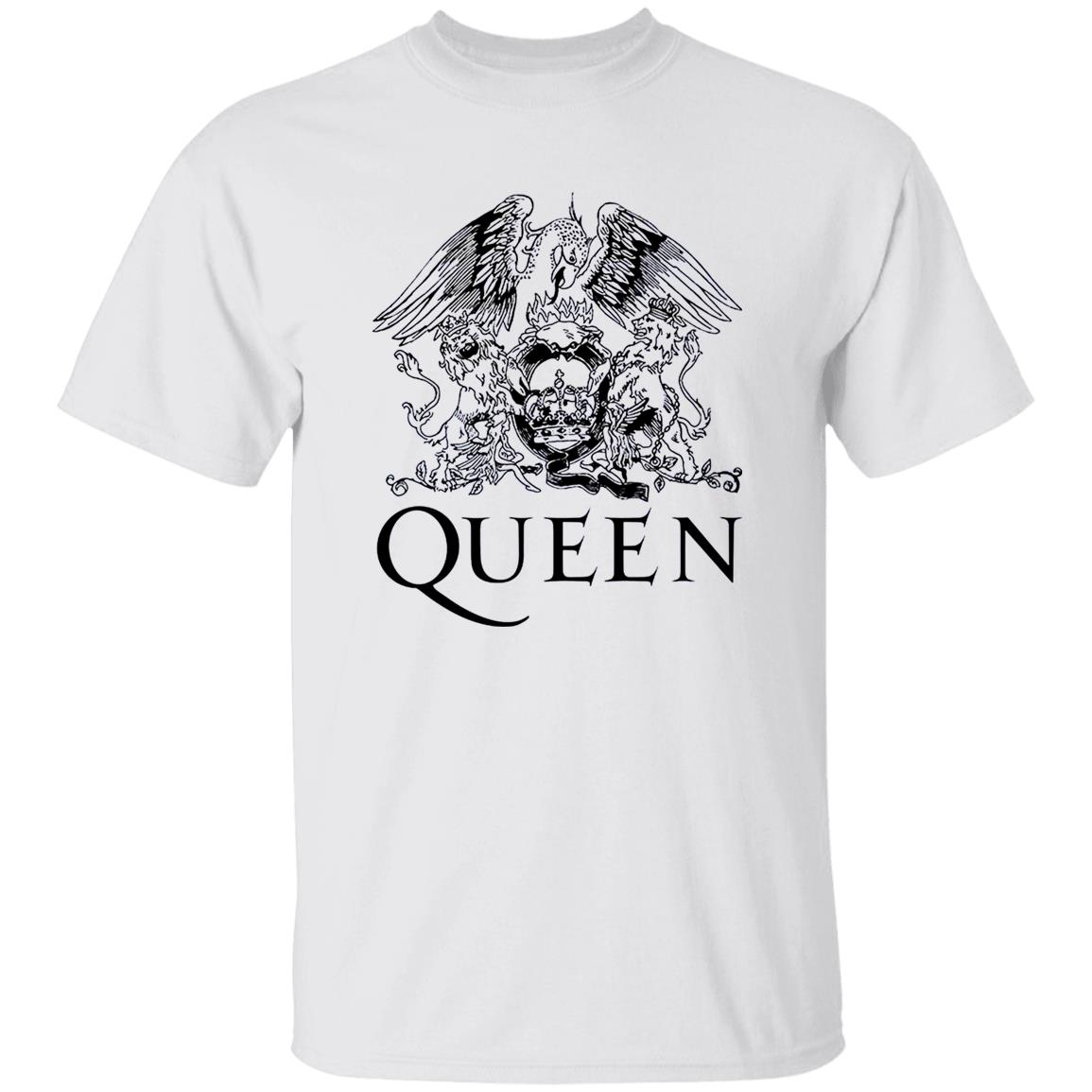 1049-9974-108628764 Queen Band Royal Crest Shirt – Iconic Rock Symbol Reimagined