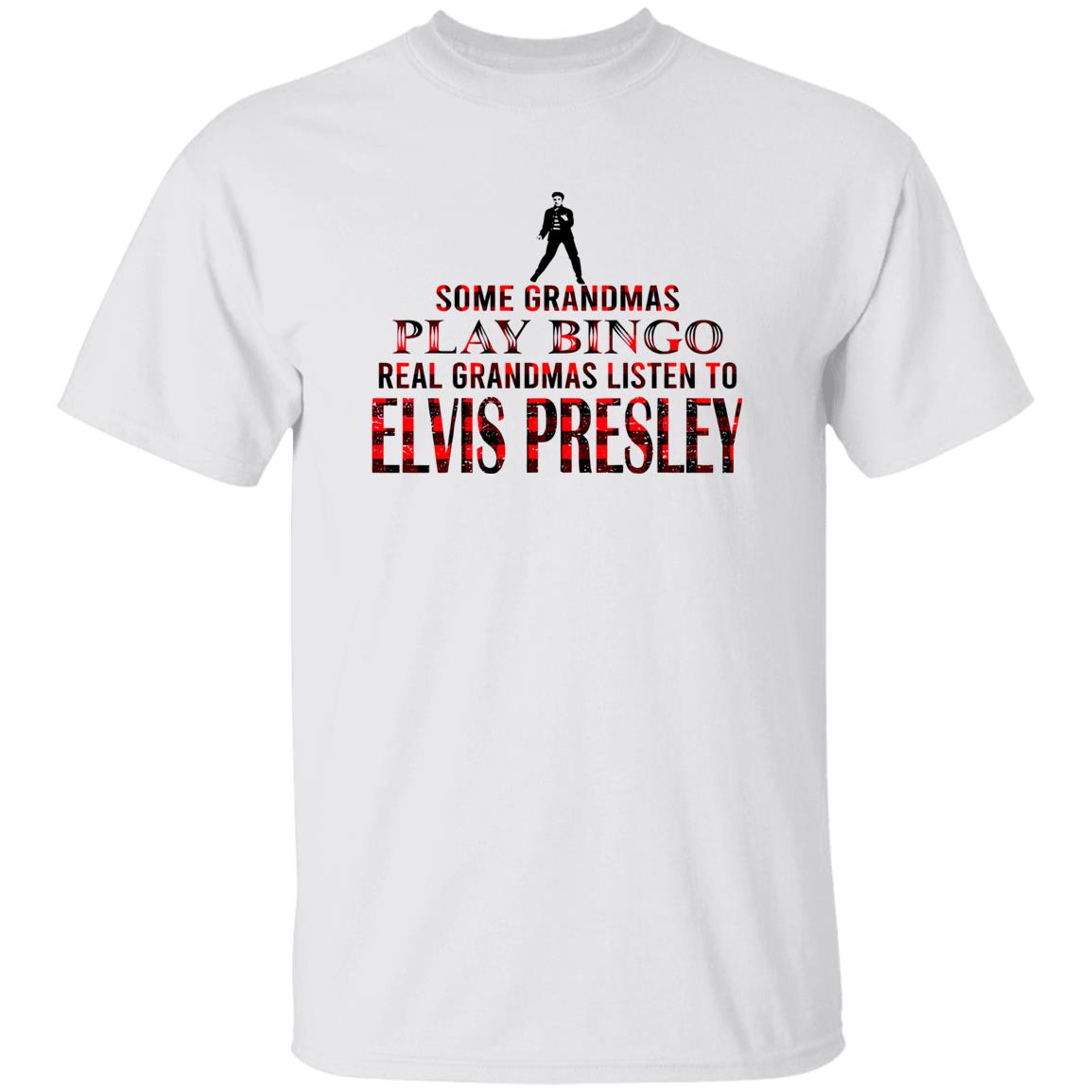 1049-9974-108628729 Some Grandmas Play Bingo Real Grandmas Listen To Elvis Presley Shirt – Cultural Style Breakdown