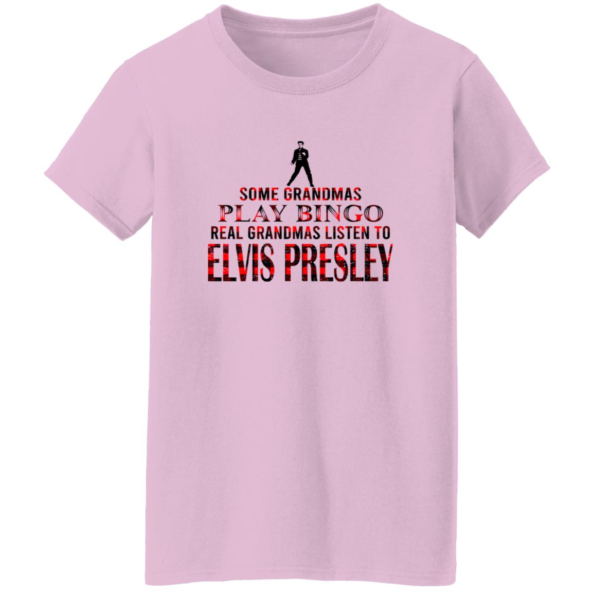 1054-10059-108628730 Some Grandmas Play Bingo Real Grandmas Listen To Elvis Presley Shirt – Cultural Style Breakdown