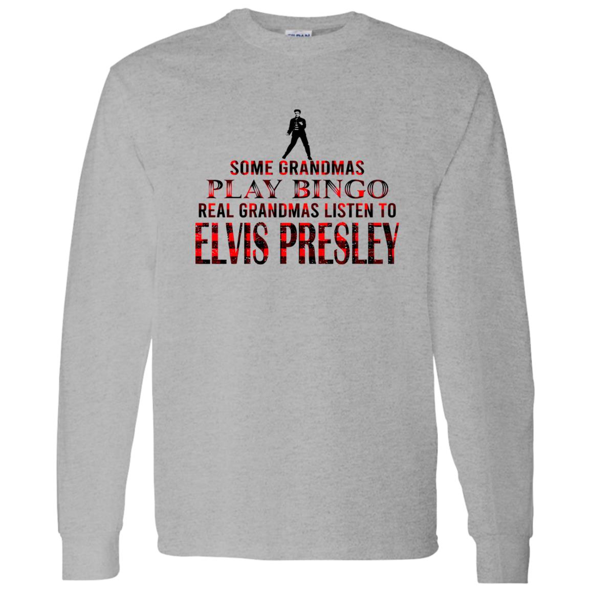 1062-10149-108628731 Some Grandmas Play Bingo Real Grandmas Listen To Elvis Presley Shirt – Cultural Style Breakdown