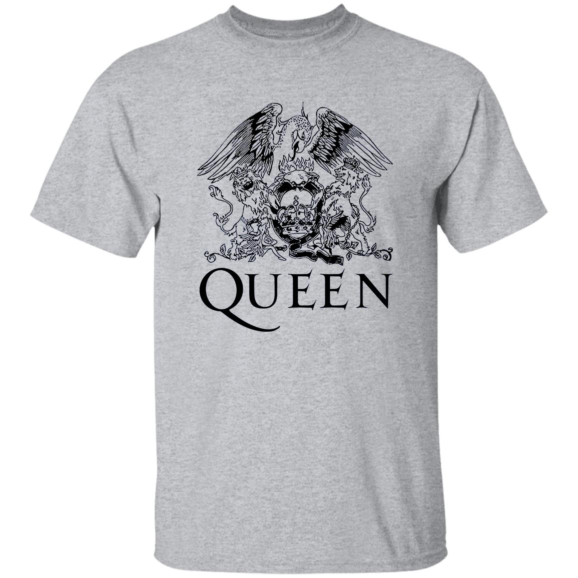 1049-9972-108628764 Queen Band Royal Crest Shirt – Iconic Rock Symbol Reimagined