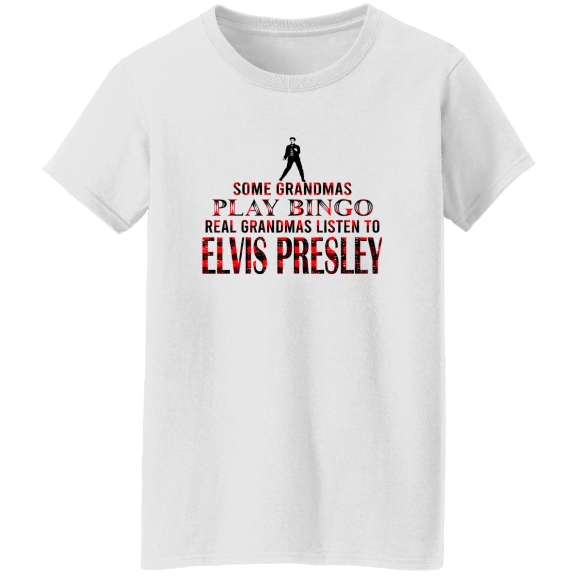 1054-10069-108628730 Some Grandmas Play Bingo Real Grandmas Listen To Elvis Presley Shirt – Cultural Style Breakdown