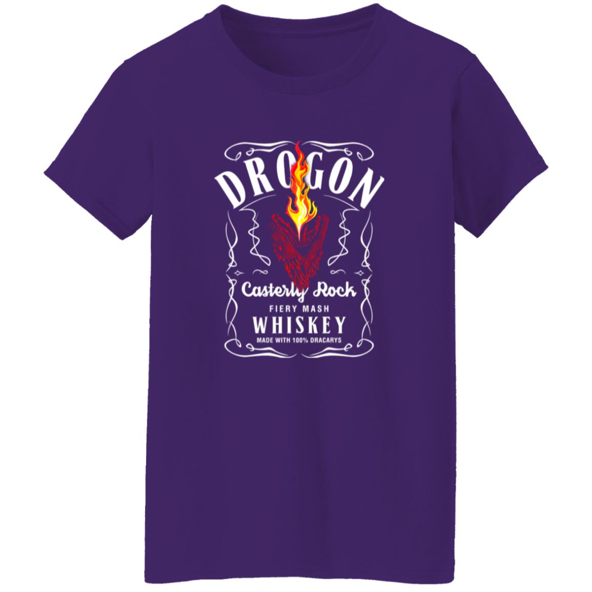 1054-10065-108628817 Drogon Casterly Rock Fiery Mash Whiskey Shirt – Print Quality and Performance Breakdown
