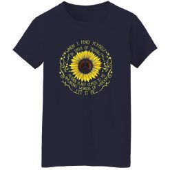 Sunflower When I Find Myself In Times Of Trouble Mother Mary Comes To Speaking Words Of Wisdom Shirt – Cultural Meaning & Style