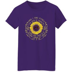 Sunflower When I Find Myself In Times Of Trouble Mother Mary Comes To Speaking Words Of Wisdom Shirt – Cultural Meaning & Style