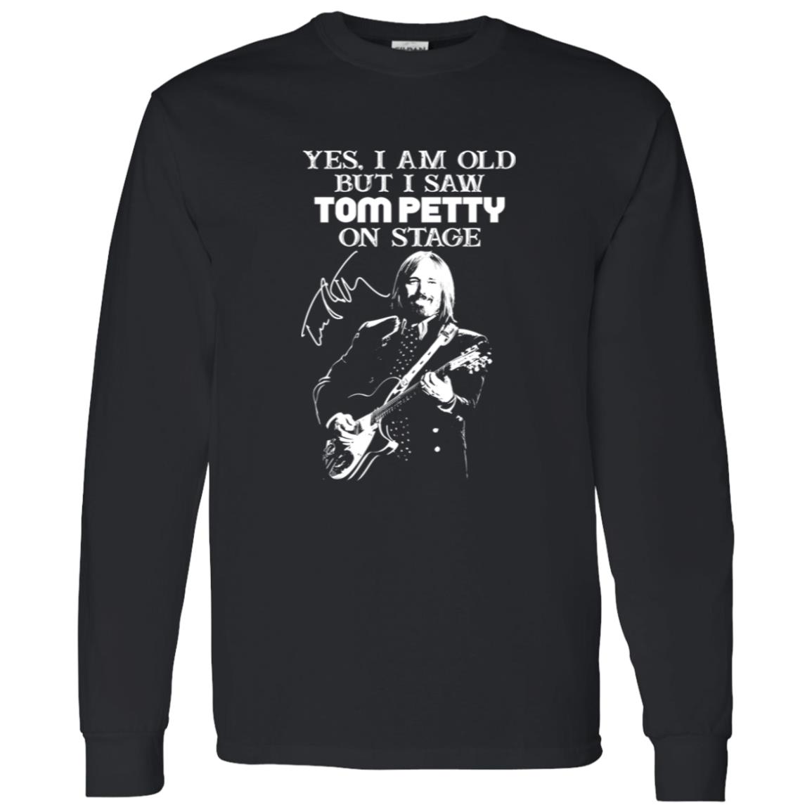 1062-10145-108628814 Tom Petty Yes I Am Old But I Saw Tom Petty On Stage Shirt Styling Guide for Timeless Rock Looks