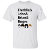 Queen Freddie John Brian And Roger Hair Shirt