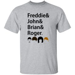 Queen Freddie John Brian And Roger Hair Shirt