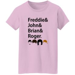 Queen Freddie John Brian And Roger Hair Shirt