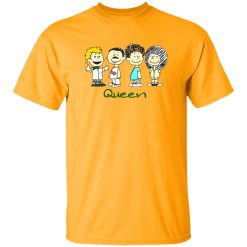 Peanuts Charlie Brown And Friends As Queen Shirt
