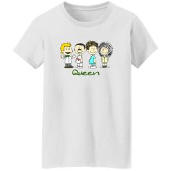 Peanuts Charlie Brown And Friends As Queen Shirt