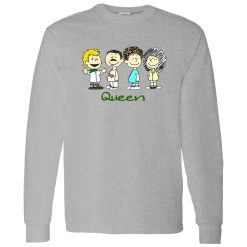 Peanuts Charlie Brown And Friends As Queen Shirt