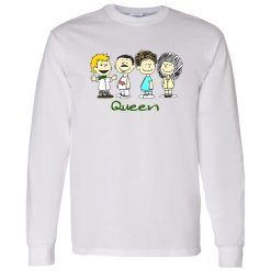 Peanuts Charlie Brown And Friends As Queen Shirt