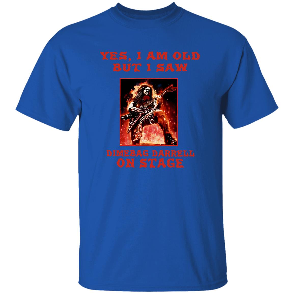 1049-9971-108634537 Yes I Am Old But I Saw Dimebag Darrel On Stage Shirt