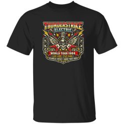 Thunderstrike Electric World Tour 1984 Shirt – A Visual Icon of Arena Rock Energy
