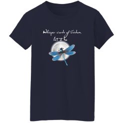 Whisper Words Of Wisdom Let It Be Dragonfly And Moon Shirt