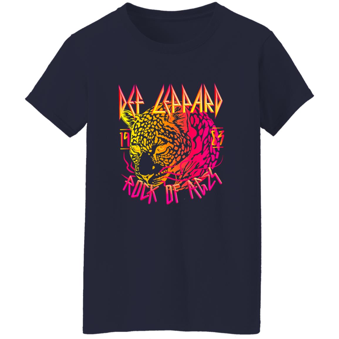 1054-10063-108647040 Def Leppard Hysteria 1987 Leopard Rock Vintage Graphic Shirt Style Guide for Everyday Edge